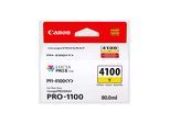 Original Canon imagePROGRAF Pro 1100 (6780C001 / PFI-4100Y) Druckerpatrone Gelb