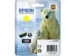 Original Epson Expression Premium XP-600 (C13T26144012 / 26) Druckerpatrone Gelb