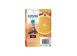 Original Epson Expression Premium XP-630 Series (C13T33424012 / 33) Druckerpatrone Cyan