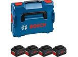 BOSCH Professional Werkzeugakkus ProCORE 18V Lithium-Ionen 4x 5,5 Ah