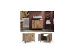 Vicco Waschbeckenunterschrank Eliza Viking Oak 70 x 63 cm mit 2 Türen