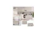 Vicco Hängeschrank Fame-Line Weiß Grau-Beige gerahmt 60 cm flach