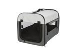 Trixie Soft Kennel Basic XS-S: 40 × 40 × 55 cm dark grey/light grey