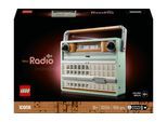 LEGO® Spielbausteine »Icons Retro-Kofferradio 10334«, (906 St.), Bauset mit hochklappbarem Griff, Drehreglern zum...