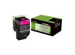 Original Lexmark CX 510 dhe (80C2XME / 802XM) Toner Magenta