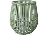 Creativ home Windlicht »Kerzenhalter Bambus«, (1 St.), Höhe ca. 25 cm