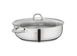 Fissler Bräter, Edelstahl, Metall, 8,8 L, oval, 28.5x20x41.5 cm, rostfrei, Kochen, Töpfe, Bräter
