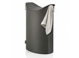 Blomus Wäschesammler Frisco, Anthrazit, Metall, Textil, 65 L, 45x67x28 cm, faltbar, Ordnen & Aufbewahren, Wäschekörbe & Tonnen
