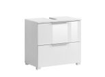 Xora Waschbeckenunterschrank, Weiß, Kunststoff, 1 Schublade(n) Schubladen, 60x54x35 cm, Made in Germany, stehend, hängend, Badezimmer, Badezimmerschränke, Waschbeckenunterschränke