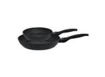 ELO Pfannenset Granit Passion , Schwarz , Metall , 2-teilig , Kochen, Pfannen, Pfannensets