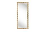 Carryhome Wandspiegel , Goldfarben , Glas , rechteckig , 70x170x2 cm , senkrecht und waagrecht montierbar, Ganzkörperspiegel , Garderobe,