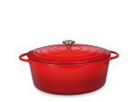 Küchenprofi Bratentopf Provence , Rot , Metall , 8,9 L , 14 cm , Kochen, Töpfe, Bräter