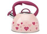 Paris Hilton Wasserkessel Paris Hilton , Rosa , Metall , Herz , 1,9 L,1900 ml , Küchengeräte, Wasserkocher