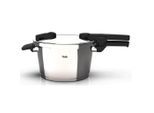 Fissler Schnellkochtopf Vitaquick® , Silber , Metall , 3,5 L , Druckregelventil, Druckanzeige , Kochen, Töpfe, Schnellkochtöpfe