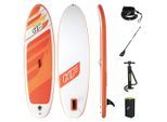 Bestway Stand-Up Hydro-Force 65349 Aqua Journey , Orange, Weiß , Kunststoff , 274x76 cm , Freizeit, Pools und Wasserspaß, Stand Up Paddle