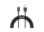 Baseus Superior Series Cable USB to iP 2.4A 2m (black)