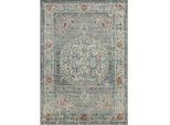 Xxxl Outdoorteppich , Blau, Grau , Textil , orientalisch , rechteckig , 140x200 cm , ISO 9001, Bsci, Oeko-Tex® Standard 100 , für Fußbodenheizung geeignet, in verschiedenen Größen erhältlich, pflegeleicht, leicht zusammenrollbar , Teppiche und Böden, Teppiche, Outdoorteppiche