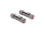 Reebok Softgrip Dumbbells - 1.0Kg Red & Grey