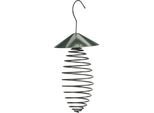 Trixie Vogelfutterspirale, 2 Fettkugeln, Metall, 10 × 25 cm