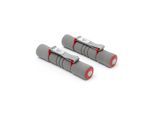 Reebok Softgrip Dumbbells - 2.0Kg Red & Grey