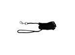 Trixie Tracking leash round S-M: 5 m/ø 5 mm black