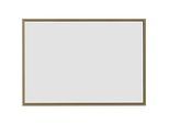 moedel Türschild Madrid, DIN A6, Querformat, Aluminiumrahmen, Polyesterabdeckung, Klebemontage, B 150,5 x H 105,5 mm, bronze