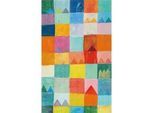 wash+dry Flachwebeteppich , Multicolor , Textil , Graphik , rechteckig , 140x200 cm , Textiles Vertrauen - Oeko-Tex®, Made in EU, Oeko-Tex® Standard 100 , rutschfest, in verschiedenen Größen erhältlich , Teppiche Und Böden, Teppiche, Webteppiche