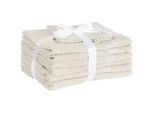 Esposa Frottierset , Beige , Textil , 8-teilig , Abstraktes , angenehm weich, schadstoffgeprüft , Heimtextilien, Badtextilien, Handtuchsets