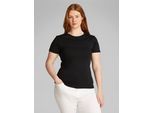 Calvin Klein Jeans Plus T-Shirt »PLUS INSTIT GRAPHIC SLIM TEE«, in grossen Grössen, Logoschriftzug