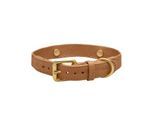 Barkalot Hundehalsband Veganes Leder beige XS