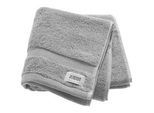 Schöner Wohnen Handtuch , Grau , Textil , Uni , 50x100 cm , Oeko-Tex® Standard 100 , saugfähig, Aufhängeschlaufe, durchgefärbt, angenehm weich, hochwertige Qualität, schnelltrocknend , Heimtextilien, Badtextilien, Handtücher