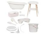 Bebe Jou Babybadeset , Beige , Kunststoff , 79.5x40x46 cm , Pflegen, Baden, Babybadewannen