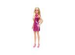 Barbie Fashionistas Doll 230 in Metallic Pink Minidress With Heart Cut-Out