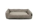Xxxl Hundebett Balu Taupe , Taupe , Textil , Uni , Füllung: Polyester , 49x15x70 cm , Bezug abnehmbar, weich gepolstert, rutschfeste Unterseite, besonders weich , Freizeit & Co, Tierbedarf, Hundebetten