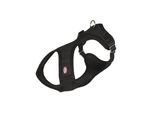 Trixie Comfort Soft touring harness XXS-XS: 28-40 cm/15 mm black