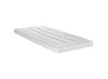 Livetastic Topper , Weiß , Textil , Füllung: Polyester , 90x200 cm , Oeko-Tex® Standard 100 , Bezug abnehmbar/waschbar, Ober- und Unterseite versteppt, wendbar, für verstellbare Lattenroste geeignet, atmungsaktiv, schadstoffgeprüft, mit Gummiband, alternative Größen erhältlich, Bezug rundum abnehmbar, orthopädische Matratze , Schlafzimmer, Matratzen