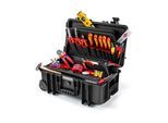 Knipex Werkzeugkoffer »Robust26 Move, Elektro, 22-teilig«, (22 St.)