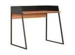 vidaXL Schreibtisch Schwarz und Braun 90x60x88 cm