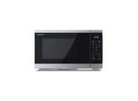 Sharp Classic series YC-MS252AE-S - microwave oven - freestanding - black / silver