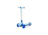 Chipolino Kinderroller Rapido Anti-Rutsch-Griffe, Hinterradbremse, klappbar, LED blau