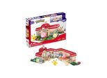 Mattel HNT93 - Mega - Pokémon - Pokémon-Center - Bauset mit Pikachu, Chaneira, Evoli und Togepi, 648 Teile