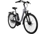 Zündapp X300 E Bike Damenfahrrad 155 - 180 cm Stadtrad Pedelec Bosch silber/lila