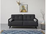 INOSIGN Schlafsofa »Emily«, incl. Bettfunktion und Bettkasten, Seitentache im Armteil, Federkern
