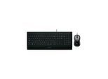 Logitech Corded K280e - Tastaturen - Französisch - Schwarz