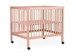 Childhome Laufgitter , Naturfarben , Holz , Buche , teilmassiv , 78x82x98 cm , EN 71, Made in Europe , höhenverstellbar , Babymöbel & Kindermöbel, Babyzimmer, Laufgitter