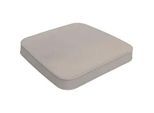 Xxxl Gartenhockerauflage , Beige , Textil , Uni , Füllung: Polyurethan (PUR),Polyurethan (Pur) , quadratisch , 43x5x45 cm , pflegeleicht, hochwertige Qualität, formstabil, langlebig, für den Außenbereich geeignet, UV-beständig, wetterfest, Wendekissen , Heimtextilien, Wohntextilien, Sitzkissen