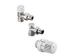 Oventrop Uni LH Thermostatventil-Set 1683703 DN 10, Eckform, mit Thermostat