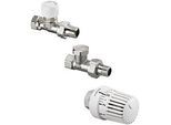 Oventrop Uni LH Thermostatventil-Set 1683803 DN 10, Durchgang, mit Thermostat