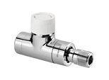 Oventrop Thermostatventil Baureihe E 1163162 1/2", Durchgang, weiss