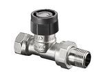 Oventrop Baureihe A Thermostatventil 1181110 Messing vernickelt, DN 32, Durchgang